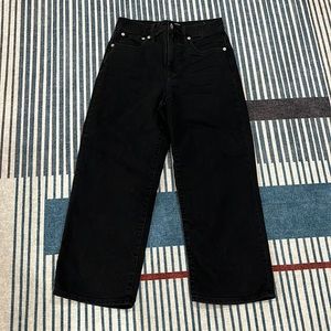 Madewell Slim Wide Leg Crop